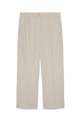 Pantalón regular fit - Beige