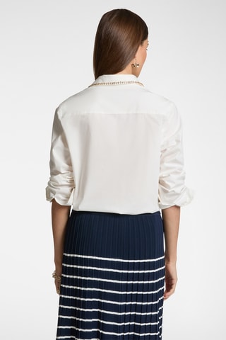 Camisa amplia - Blanco