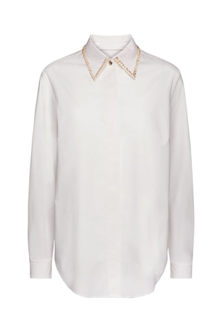 Camisa amplia - Blanco