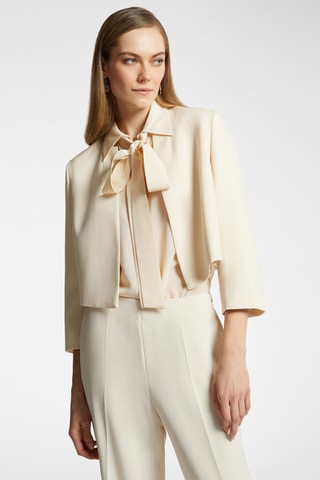 Chaqueta corta - Blanco