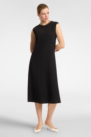 Vestido midi - Negro