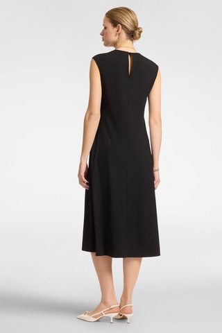 Vestido midi - Negro