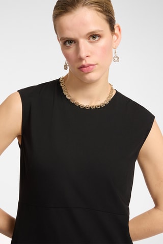 Vestido midi - Negro