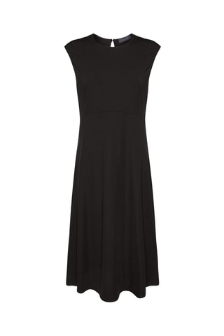 Vestido midi - Negro