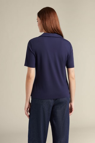 Polo slim fit - Azul