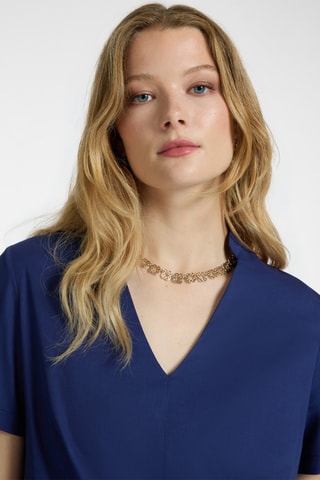 Vestido midi - Azul