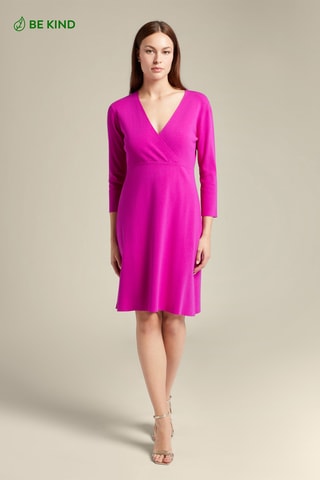 Vestido recto - Violeta