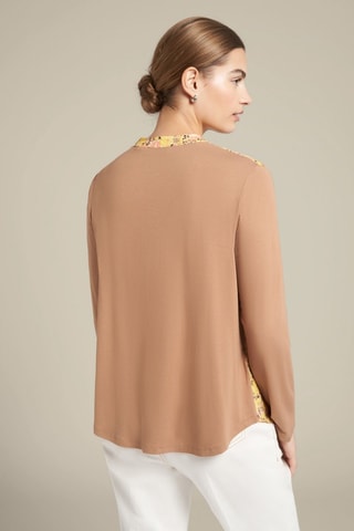 Blusa - Negro, amarillo y marrón