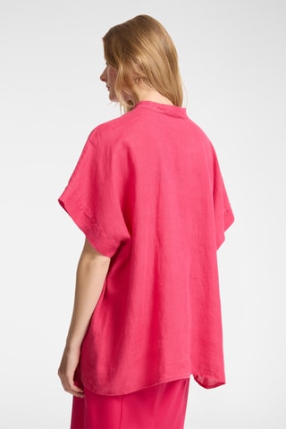 Camisa de lino - Rojo