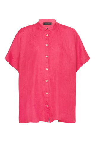 Camisa de lino - Rojo