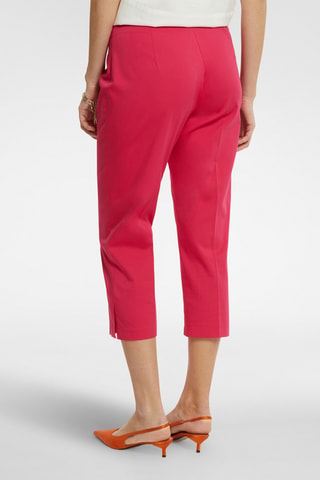 Pantalón pirata de tiro alto - Rojo