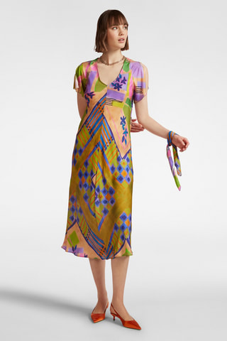 Vestido midi - Multicolor