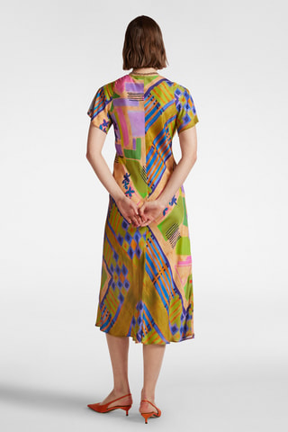 Vestido midi - Multicolor