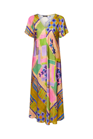 Vestido midi - Multicolor