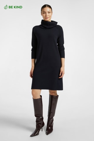 Vestido recto - Azul
