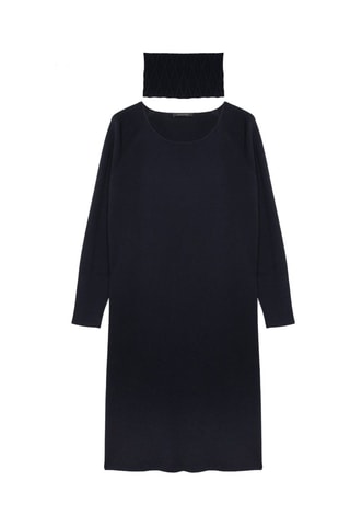 Vestido recto - Azul
