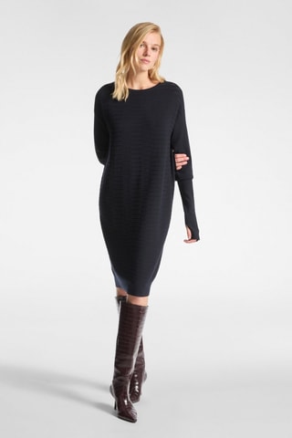 Vestido jersey - Azul