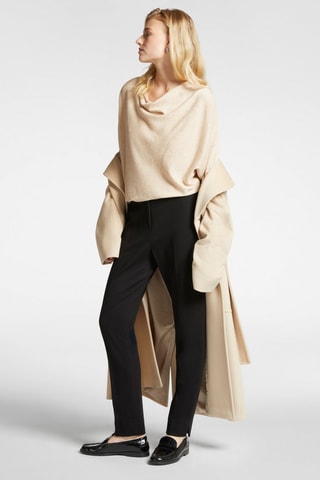 Jersey de lana y cachemir - Beige