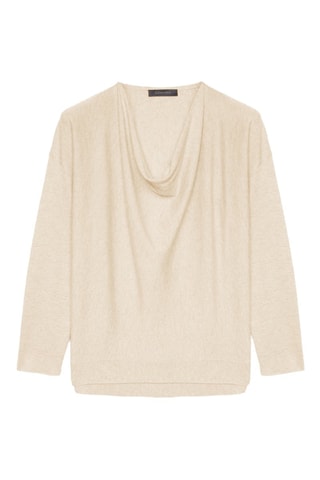 Jersey de lana y cachemir - Beige