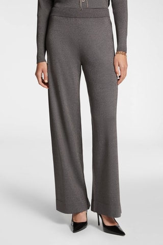 Pantalón de tiro alto - Gris