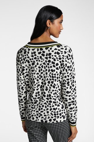Camiseta - Blanco, negro y amarillo
