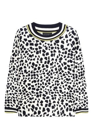 Camiseta - Blanco, negro y amarillo