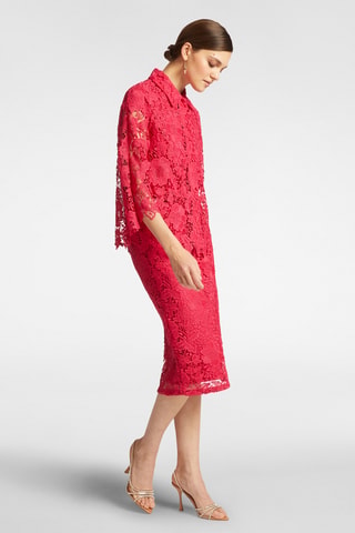 Camisa de encaje - Rojo