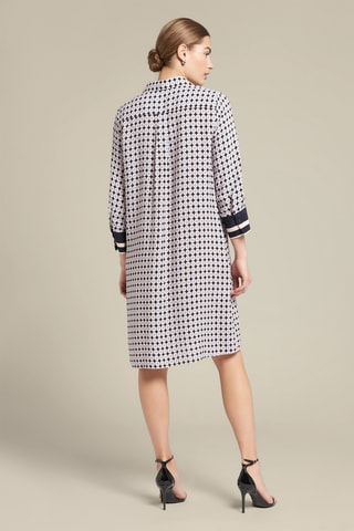 Vestido recto - Blanco
