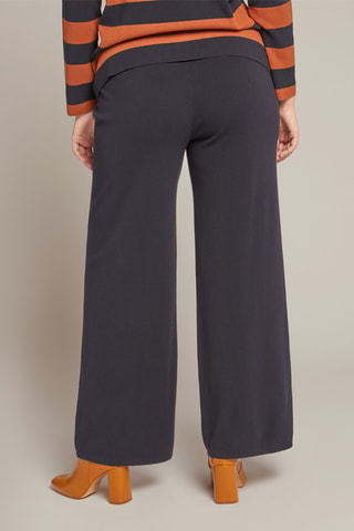 Pantalón de tiro alto - Azul
