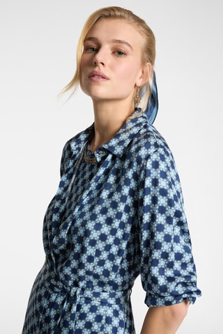 Vestido camisero - Multicolor