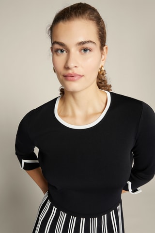 Vestido midi - Blanco