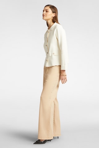 Chaqueta de lana - Blanco