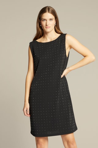 Vestido recto - Negro