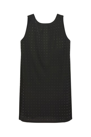 Vestido recto - Negro