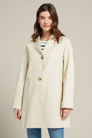 Chaqueta larga - Crudo