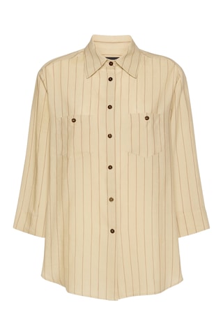 Camisa de lino - Blanco