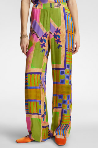 Pantalón recto - Multicolor