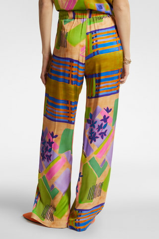 Pantalón recto - Multicolor