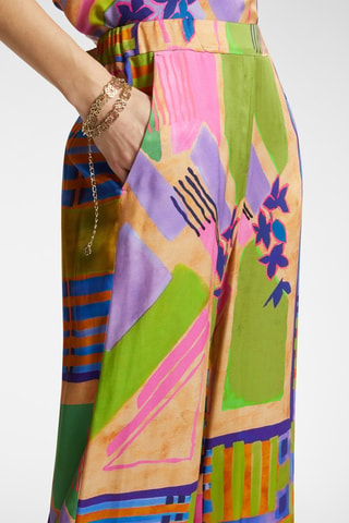 Pantalón recto - Multicolor