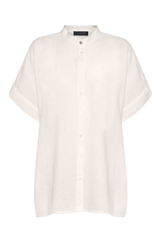 Camisa de lino - Blanco