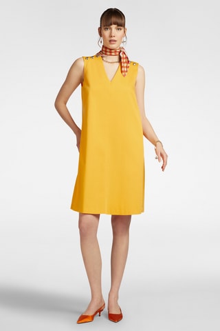 Vestido trapecio - Naranja