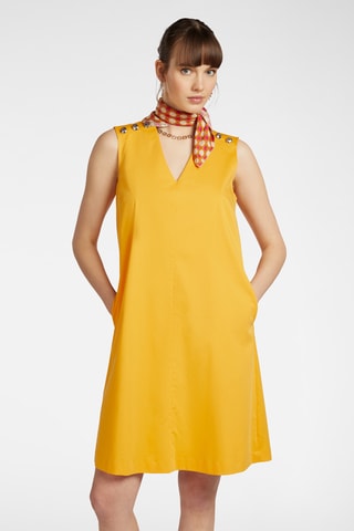 Vestido trapecio - Naranja