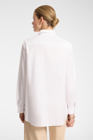 Camisa amplia - Blanco