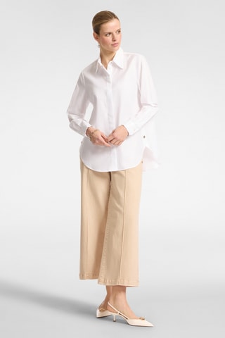 Camisa amplia - Blanco