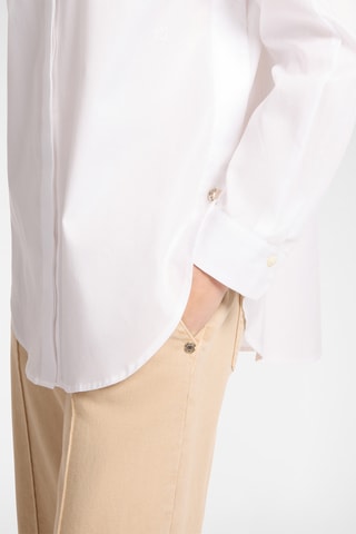 Camisa amplia - Blanco
