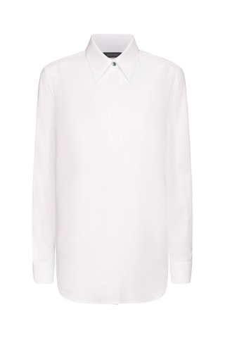 Camisa amplia - Blanco