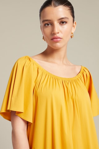 Vestido midi - Amarillo