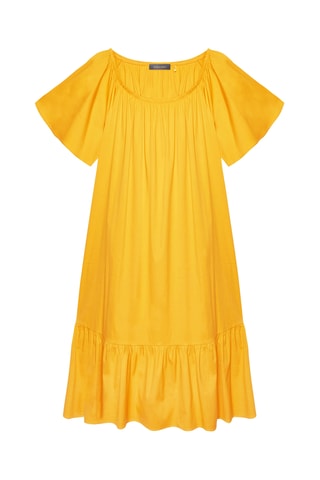 Vestido midi - Amarillo