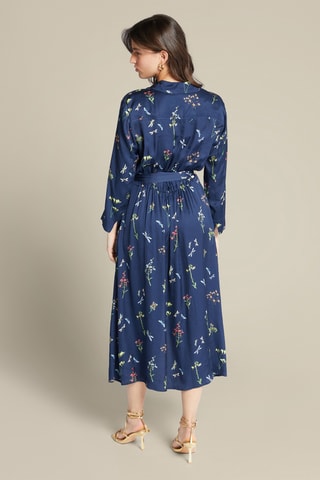 Vestido camisero - Gris