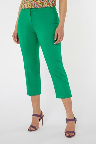 Pantalón pirata estilo chino - Verde
